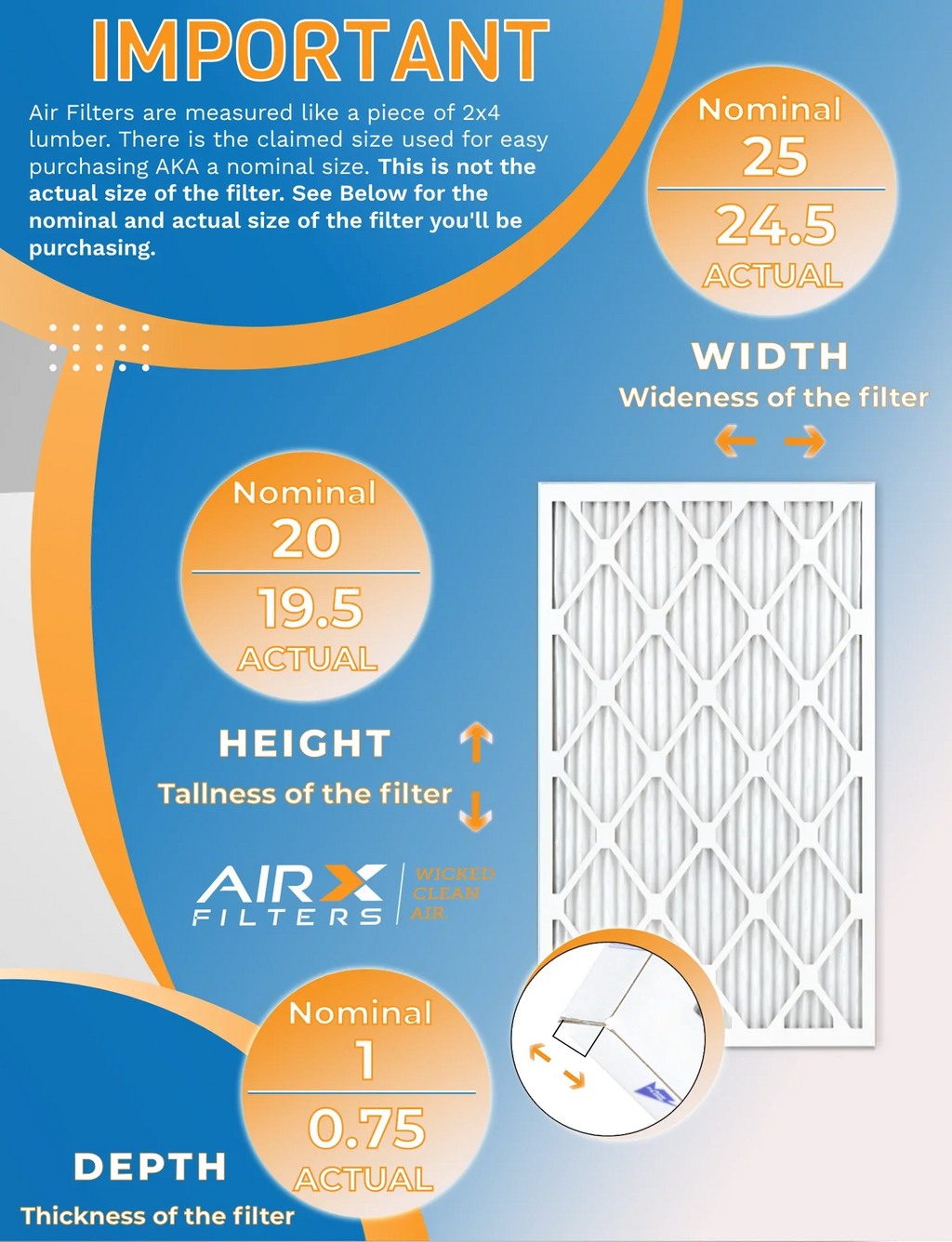 Furnace MERV 1000, in by MPR Pack of Filter Rating, 12 20x25x1 11 CLEAN FILTERS of FPR 12 Filters Filters MPR AIRX USA Furnace to Comparable 7, 1200, Efficiency WICKED Pack AIR. Air High Made
