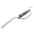T-10 LEM Aluminum SX 1997 CR3 Handlebar For Mini Tusk Bend Silver 7/8"