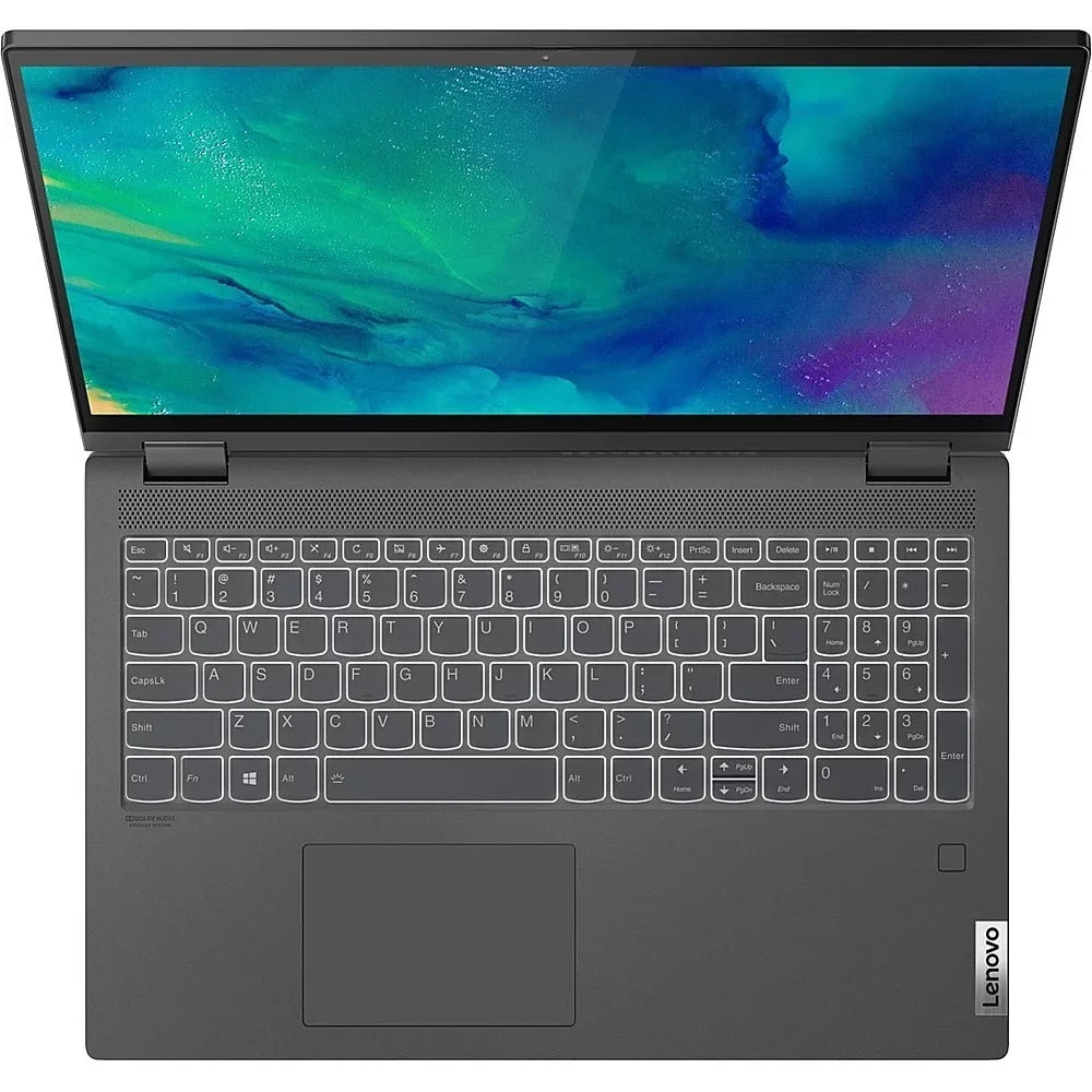256GB Flex 5 2.4GHz Touch SSD Core™ Lenovo (Used) i5-1135G7 Gray 15ITL05 WIN11H,Graphite 12GB 15.6"