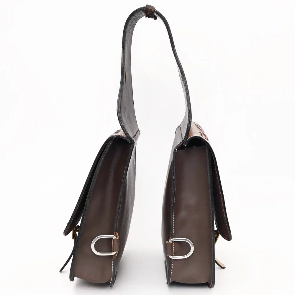 Western Bag Comfytack 44KK Heavyduty Traditional Saddle Ride Leather Horse Trail Floral