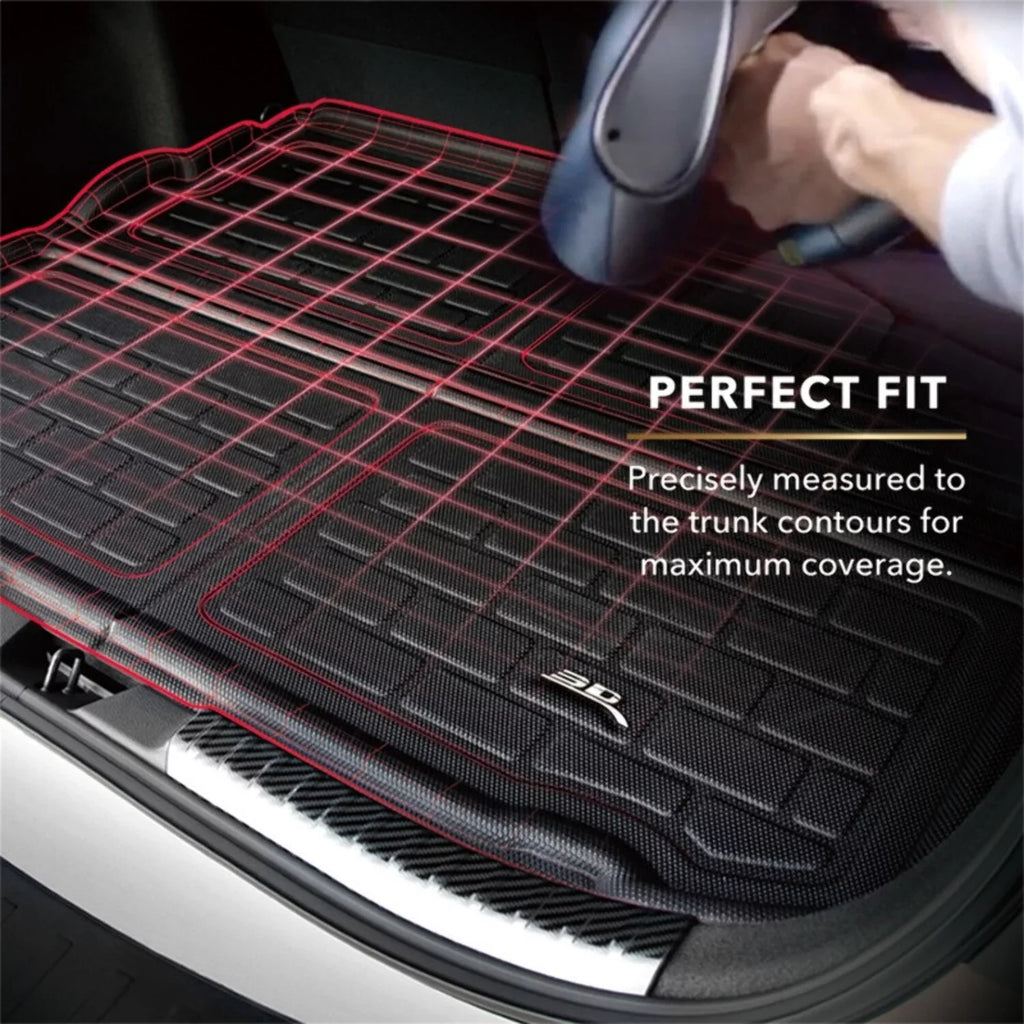 HIGHLANDER MAXpider 3D with TOYOTA 2008-2013 KAGU Cargo Liner Cargo - compatible (BLACK) Liner