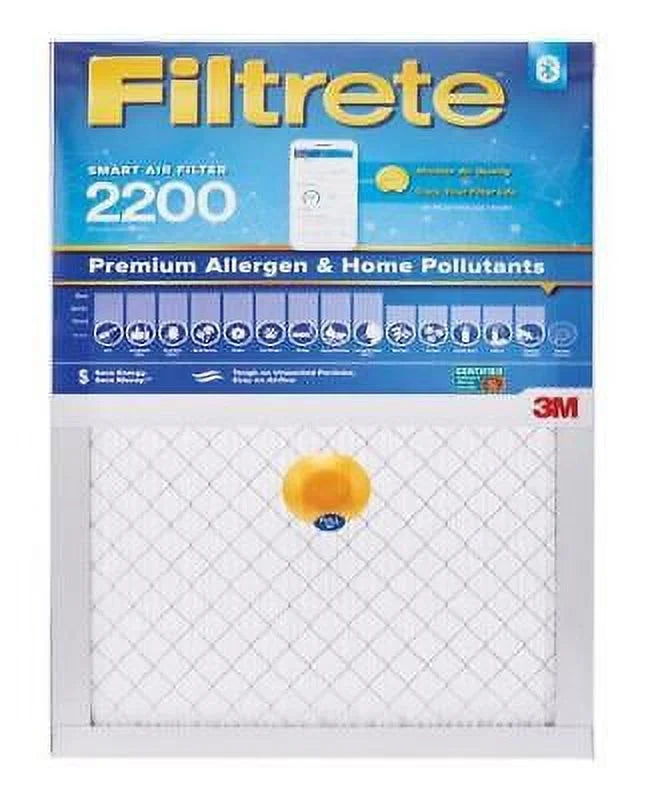 Filtrete 25 Air in. 3M 1 Smart X Fiberglass W MERV (Pack H 4) 13 Pleated 16 of Filter X in. in. D