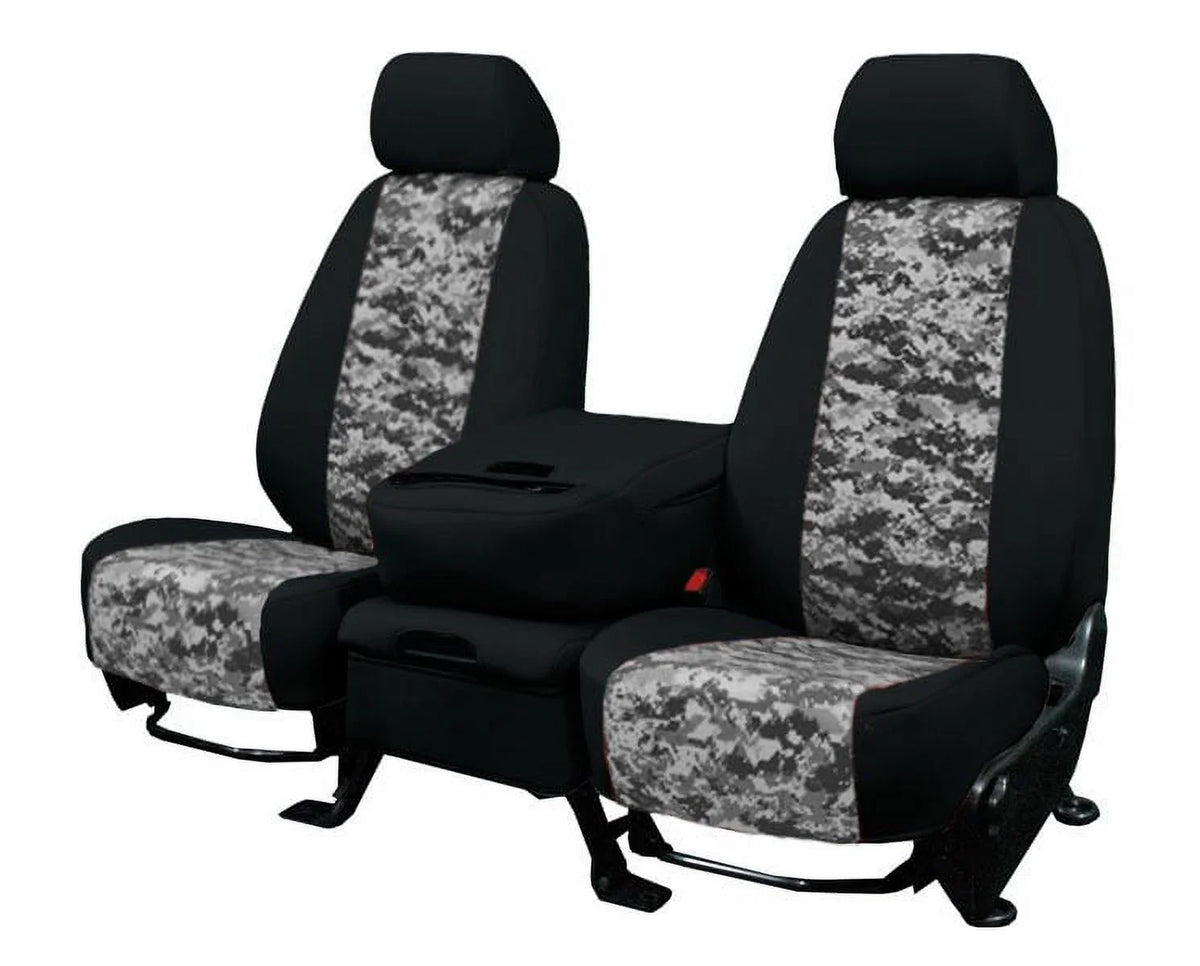 Split Land Urban CalTrend Camo Seat TY120-97KS 1994-1997 - Center 50/50 with Cruiser Trim for Bench Toyota Black Insert Covers