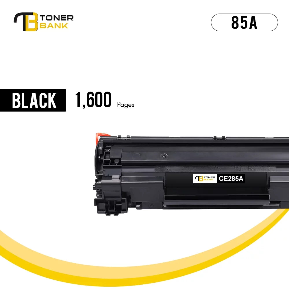 Ink Cartridge Compatible Pro M1212NF Toner (Black, M1130 Bank M1210 Printer Toner LaserJet M1217NFW M1212NF 1-Pack) 85A Pro Replacement 85A HP for M1132 CE285A P1102W Toner Pro