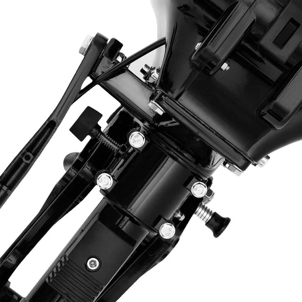 Boat HANGKAI Motor Cooling CDI 2 90cm/35.4in Fishing Outboard 3.6 Outboard Water Engine Boat Motor Stroke HP