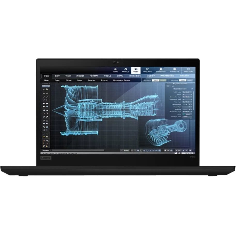 '- 1080 RAM 16 SSD 2 Full - - - Workstation i7 ThinkPad Lenovo P14s Core - Quad-core 512 HD 11th 20VX008XUS x - 14" i7-1165G7 Gen (4 GB Core) Gen 1920 Mobile GB Touchscreen GHz Black 2.80 Intel
