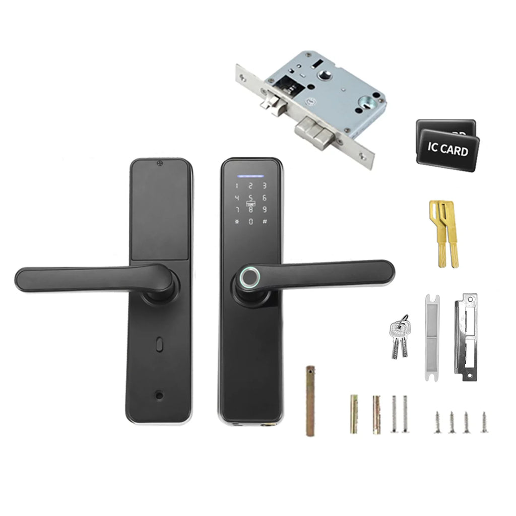 Door Mechanical Keypad & Secure for Key Lock Smart WAFU Fingerprint Touchscreen Office