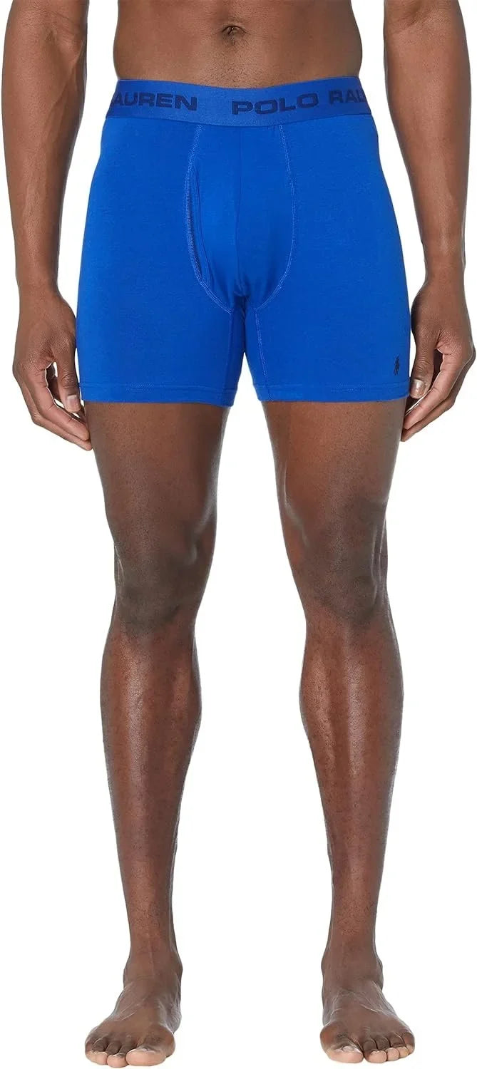 Polo LG Lauren Pouch Boxer Heather/Rugby Friction Freedom Brief Royal FX: Free Navy/Andover Cruise Ralph