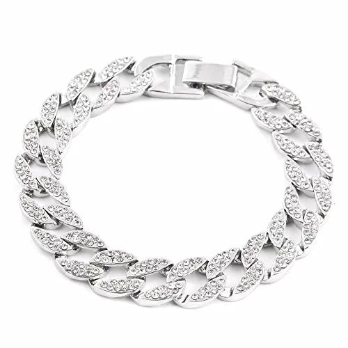 Big Hop Blue Watch SLV MB Inspired Bling Out by ST10311 on - - Rhinestones Men's -C Hip Blast Raymond Charles Iced Timepiece- Diamond