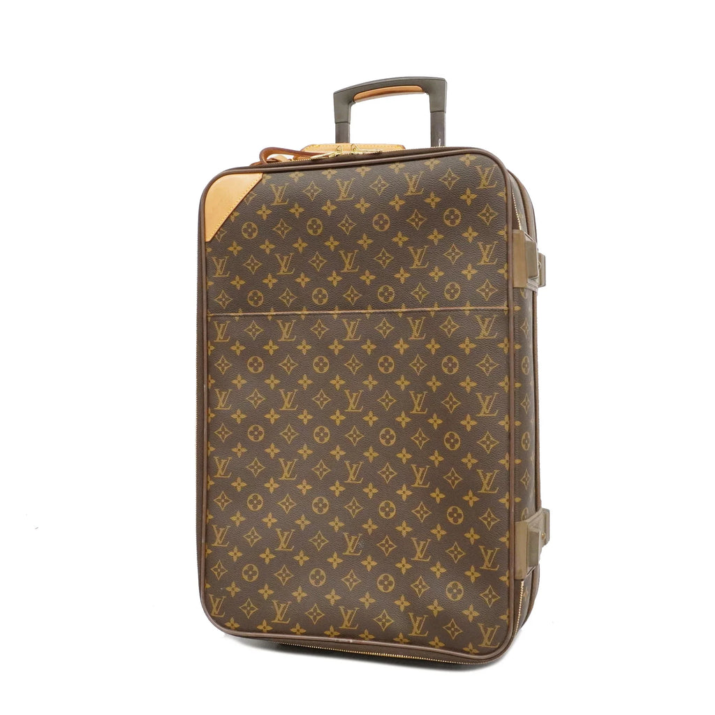 M23294 Monogram Carry Used 55 Case Auth Pegas Vuitton Louis