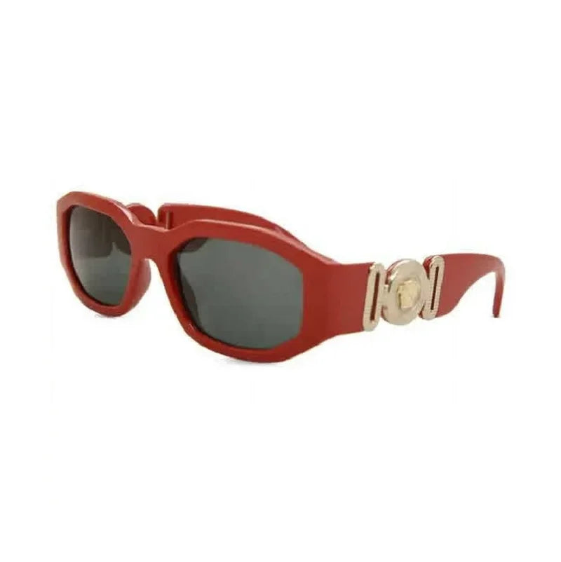 Red Versacce 53mm/16-140 Geometric Plastic Sunglasses Unisex's VE4361 Adult