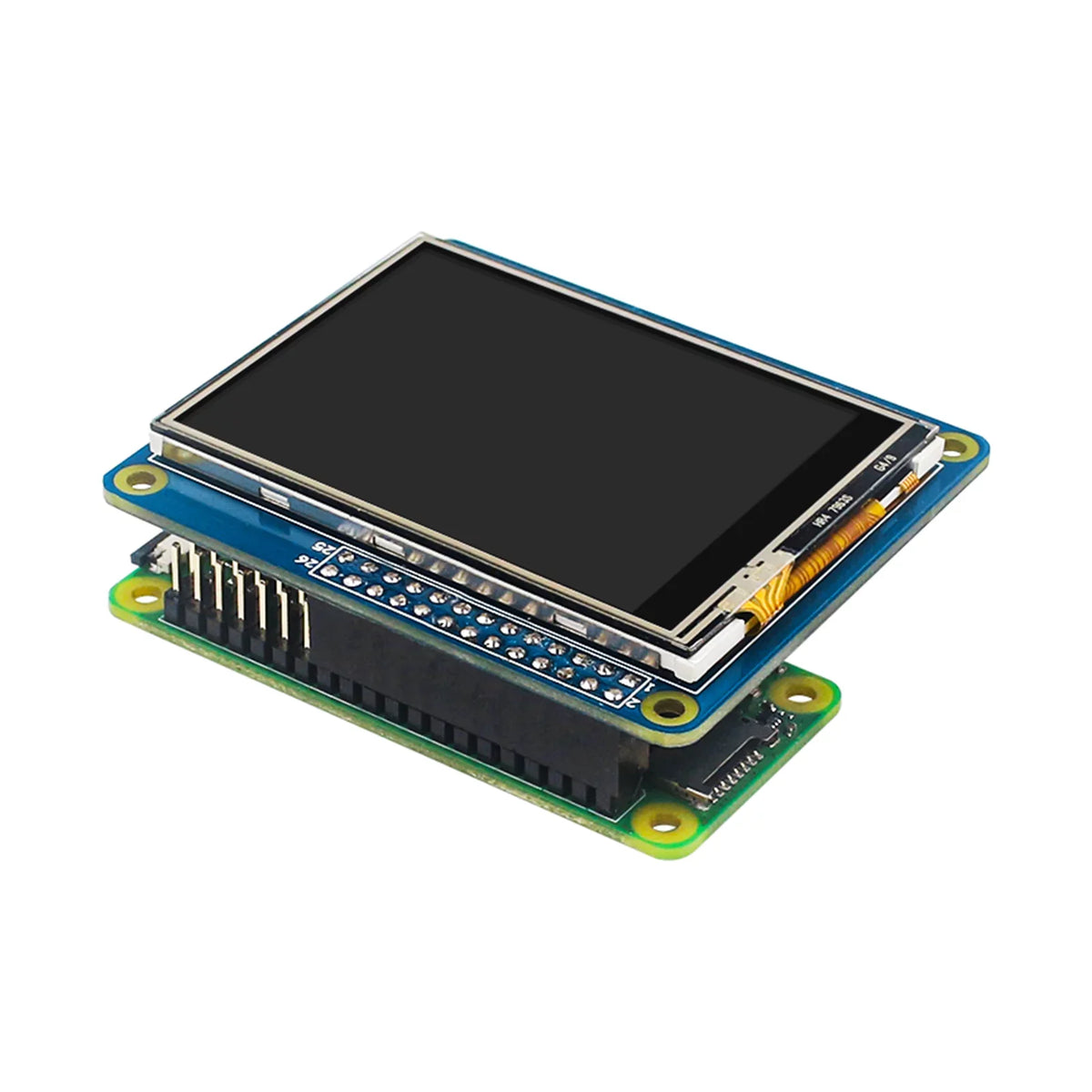 W LCD 2.4" Screen Zero Raspberry 320*240 Display Pixel 4B 3B+ Touch TFT Pi for 2