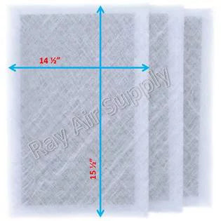 Dynamic (3 Filter Refills Air Replacement 16x18 Pack) Pads Cleaner