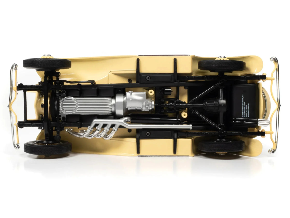 1935 World Model Chocolate Duesenberg Diecast 1/18 SSJ Car Gold Yukon Speedster by Brown and Auto
