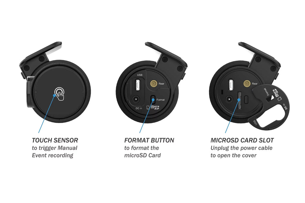 Cloud-Ready | BlackVue With Front Waterproof 128GB Dash & Cam GPS DR770X-2CH-TRUCK 1080p Exterior WiFi 60FPS Card +