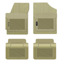 (Beige) Mats Fit 2017-2022 All -4 for PantsSaver Piece Protection G90 Weather Genesis Custom Set Floor