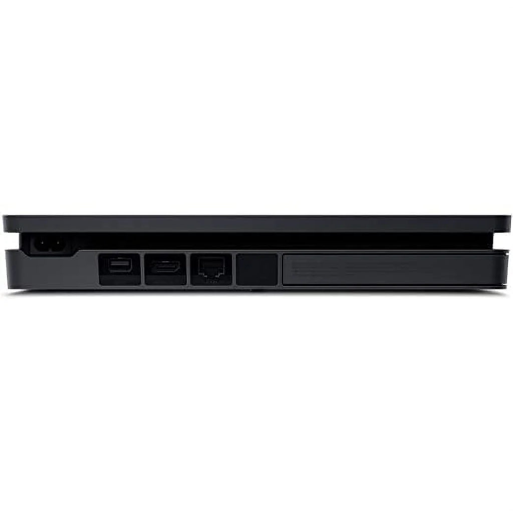 With Kit 4 Headset Cleaning BOLT PlayStation New 2215B Black, Sony 500GB Console Slim Bundle Gaming Like AXTION