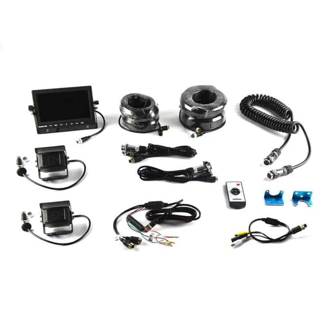 9002-7803V2 Universal Vision Trailer Camera Rear Brandmotion System Dual