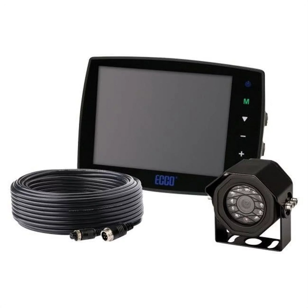 Safety View Rear Surface Monitor, Group Mount with System Cable Camera Gemineye 5.6 Ecco & in.