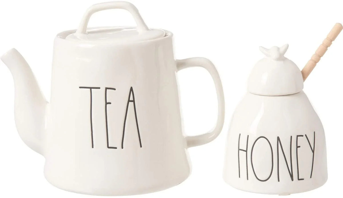 oz Pot oz Dunn Teapot Jar 11.5 Gift Rae By Set Honey and 33 Magenta