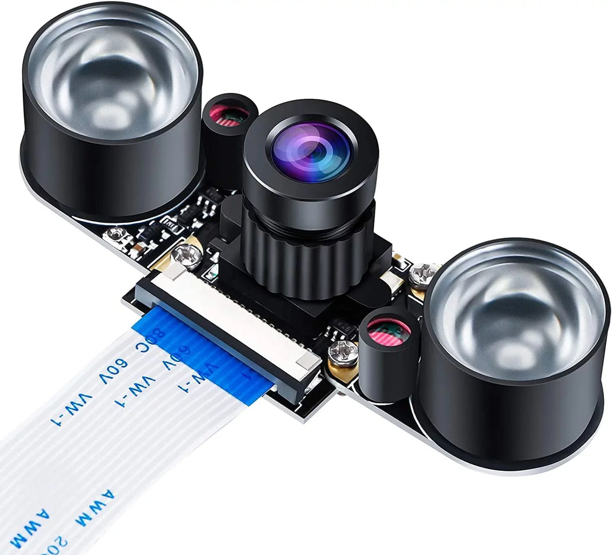 Compatible Night OV5647 Adjustable-Focus Video Camera Camera Vision 5MP Raspberry 4 Webcam 1080p Module Pi