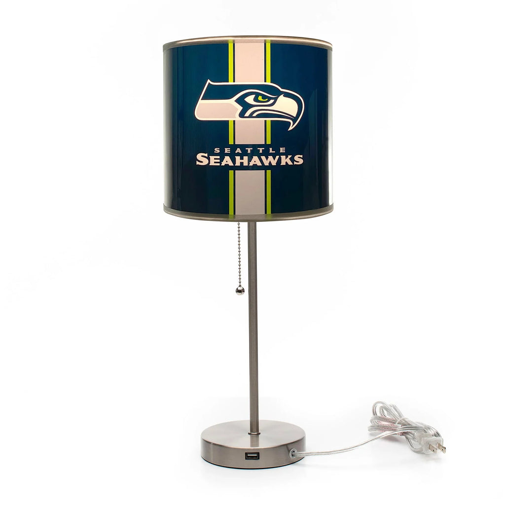 Seahawks Seattle Chrome Imperial Desk Lamp