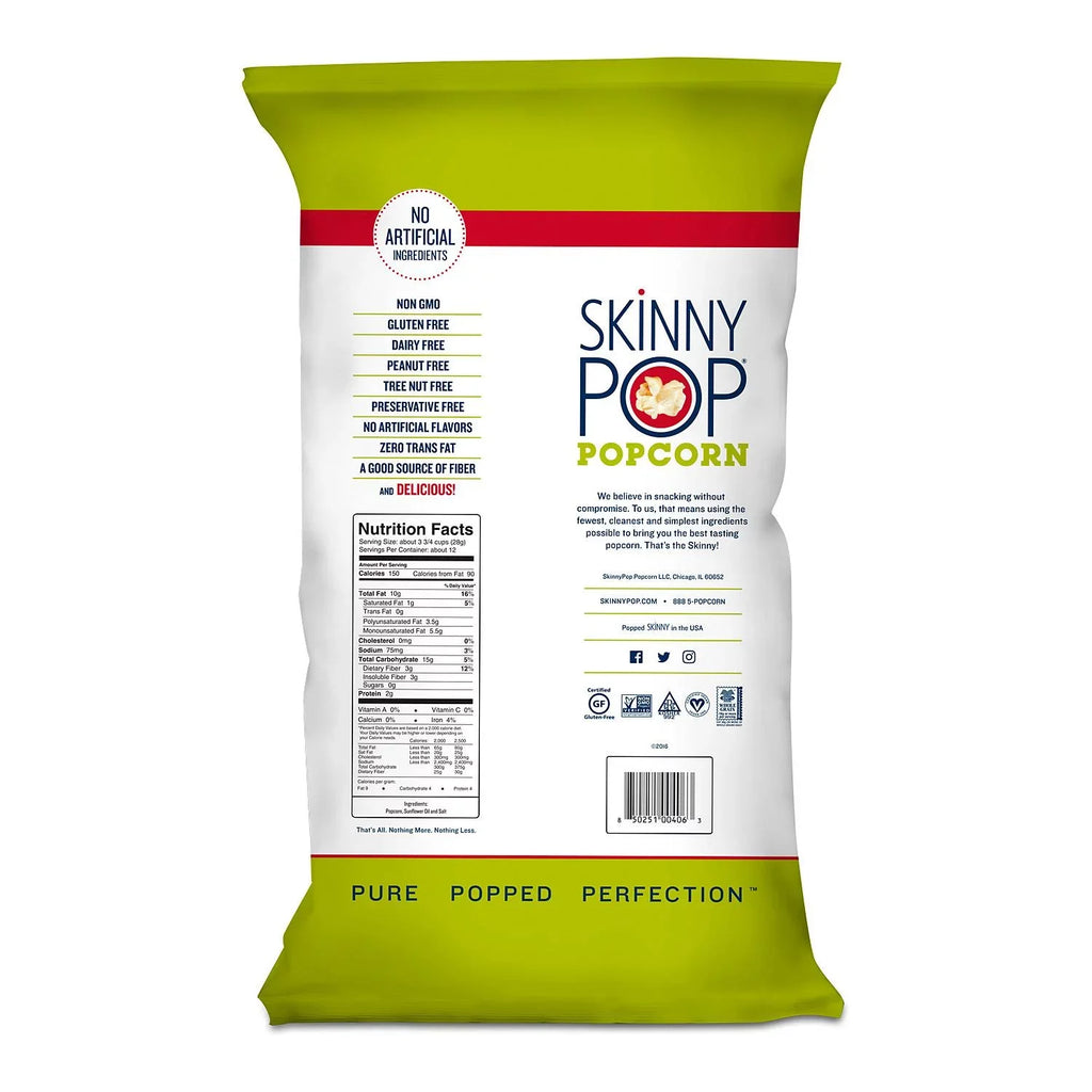 Size (14 Value SkinnyPop Original Bag Popcorn oz.)