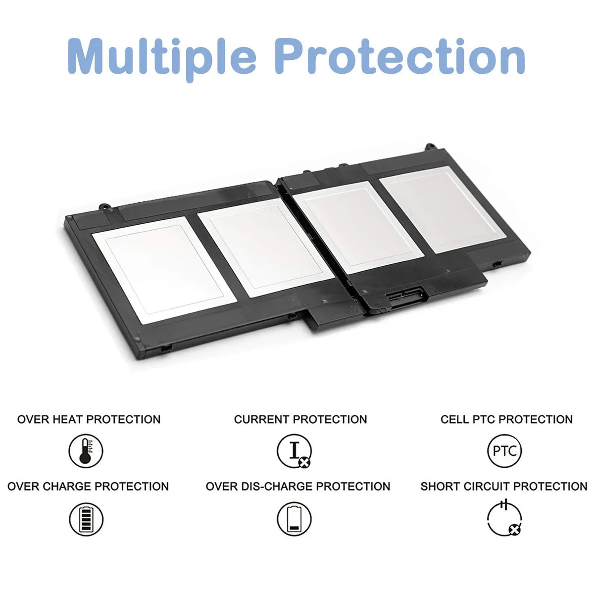 Series 5250 WYJC2 3150 G5M10 5550 E5250 PF59Y R9XM9 8V5GX 451-BBLL E5550 Notebook 3550 1KY05 08V5GX 5XFWC 0WYJC2 Laptop Battery 5450 Dell for VMKXM 3160 451-BBLK Latitude 451-BBLN E5450 TXF9M 51WH