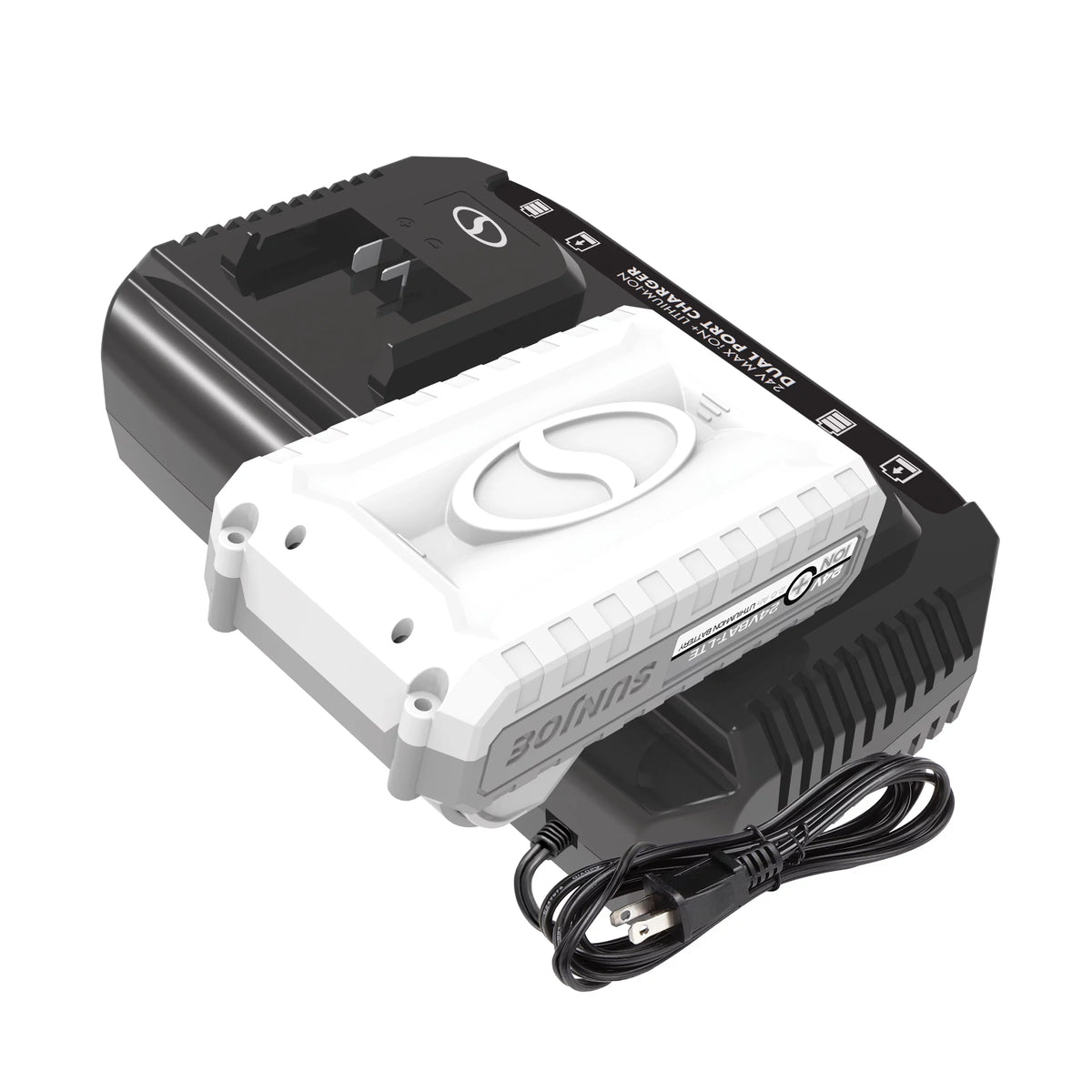 Authentic Charge 24V Joe Dual Snow Port Joe Quick Station Sun Docking + Certified