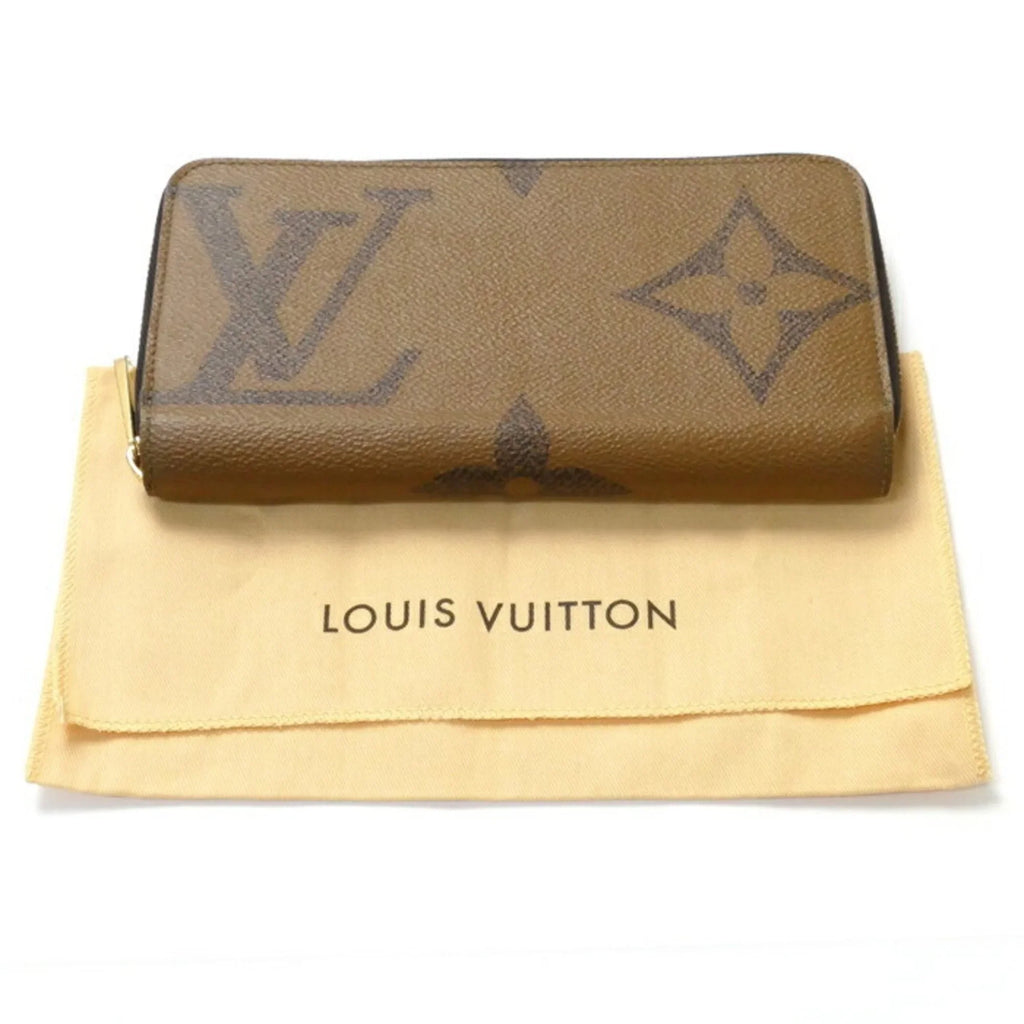 Giant (Good) VUITTON Unisex Zipper M69353 LOUIS Round Monogram Long Pre-Owned Wallet Zippy