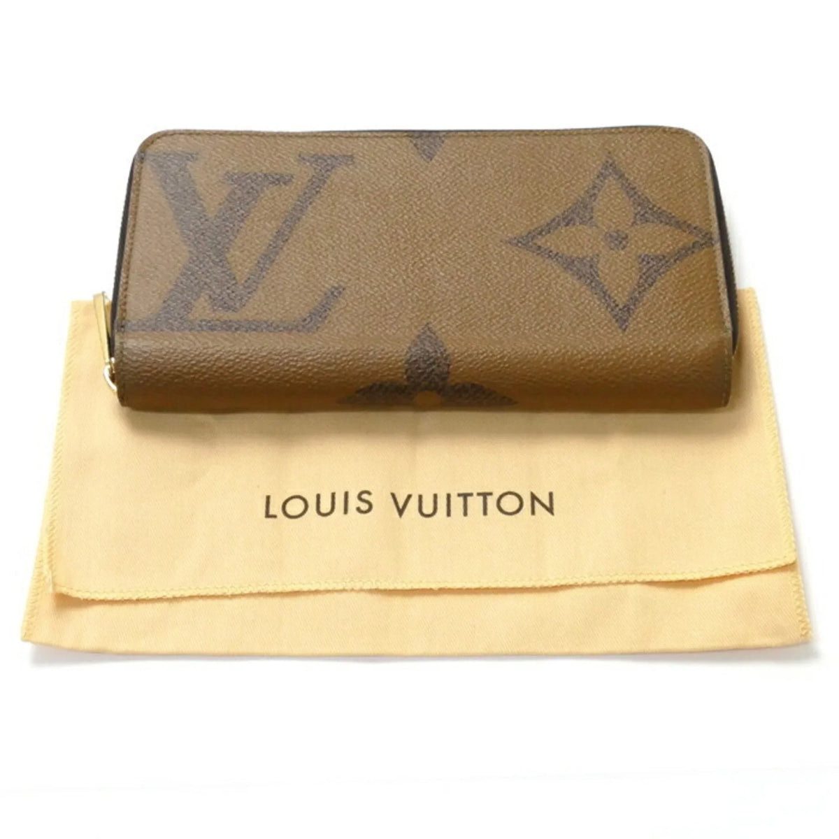Giant (Good) VUITTON Unisex Zipper M69353 LOUIS Round Monogram Long Pre-Owned Wallet Zippy