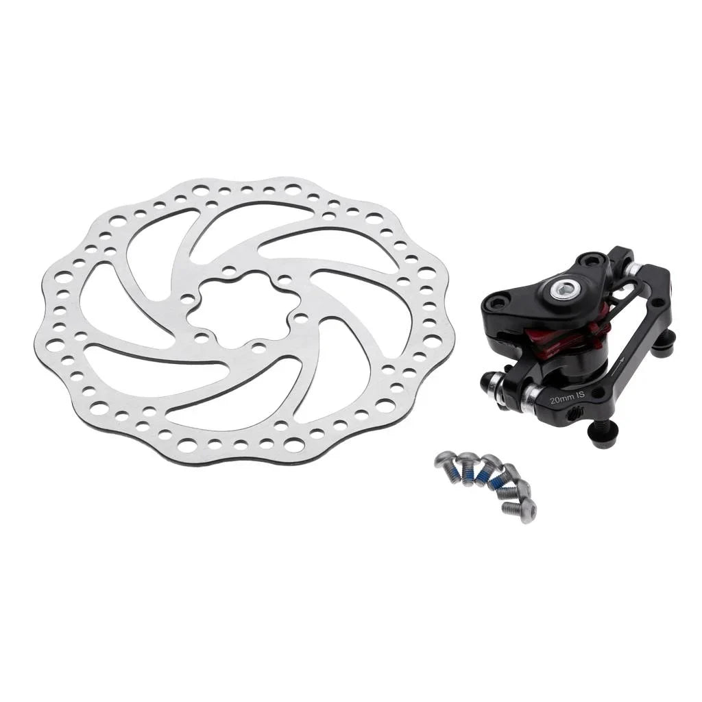 Front And Bike Bolts Brake Mechanical 160mm Whit And Cable Disc Rear