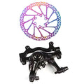 Rotor Brakes Double Piston Bicycle with Caliper Brake Front 160mm Bike ZOOM MTB Disc Mechanical Rear