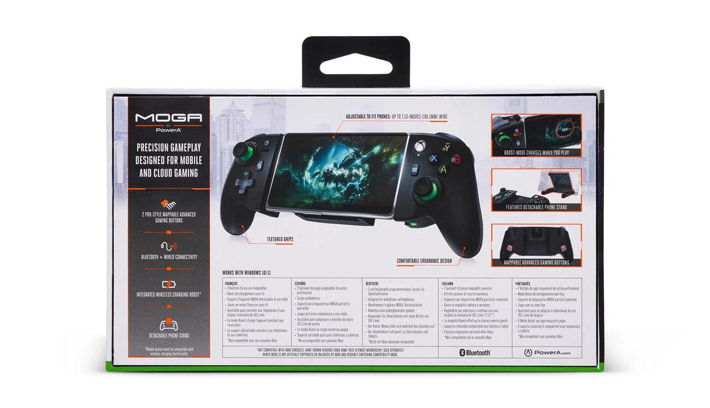 Plus Mobile XP7-X Gaming on Bluetooth PowerA Cloud Controller & MOGA for Android/PC