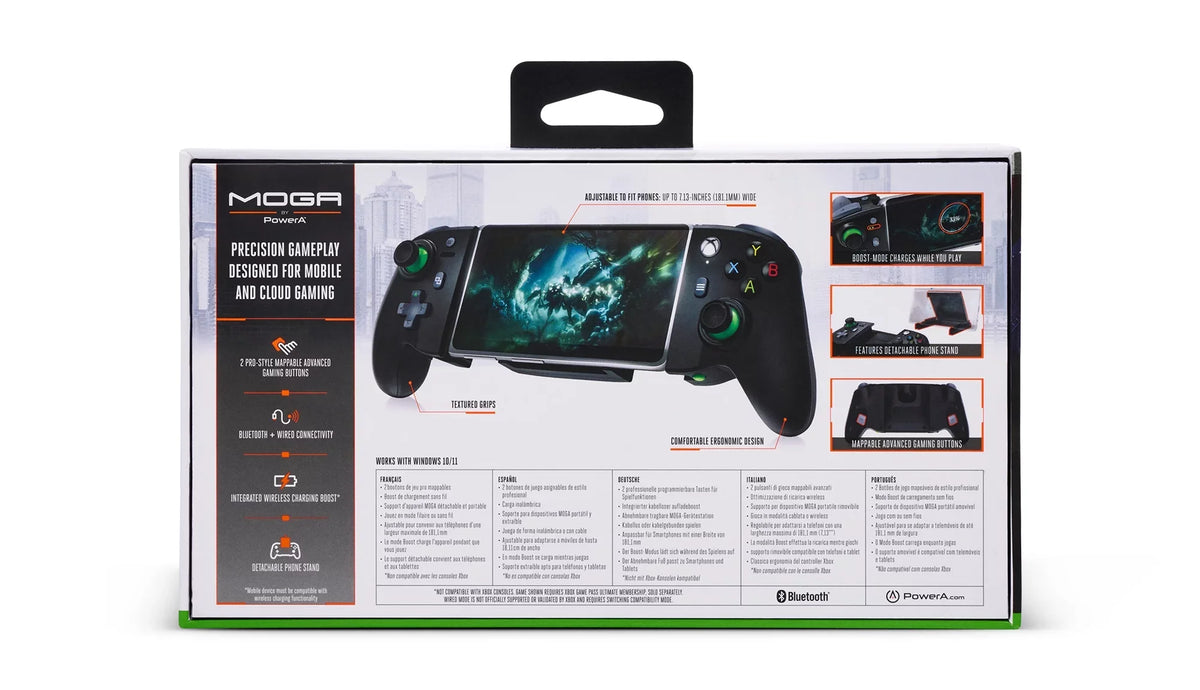Plus Mobile XP7-X Gaming on Bluetooth PowerA Cloud Controller & MOGA for Android/PC