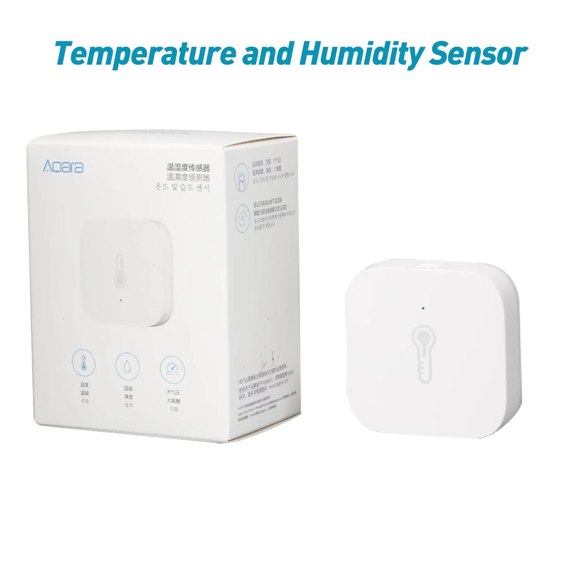 AQARA for Humidity Compatible Smart REQUIRES Temperature HUB Remote and Sensor Apple HomeKit Monitoring with Aqara Home Sensor Automation