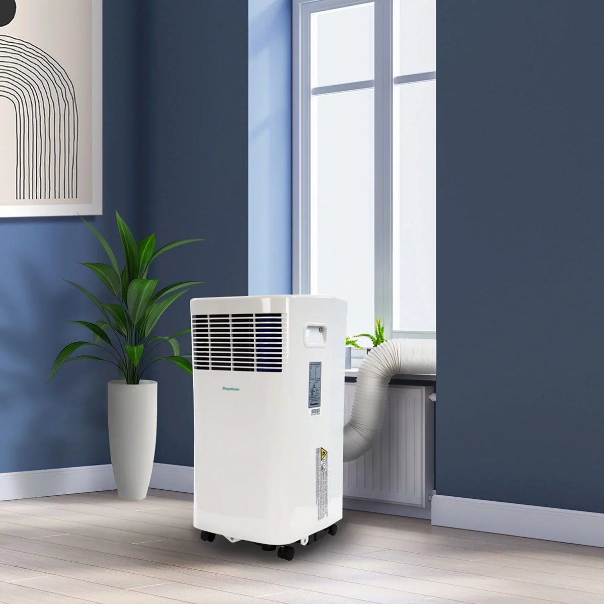 Sense I Keystone Air 115V BTU to for up with Sq. 5,000 Remote Portable Room Conditioner Ft. a Control 250