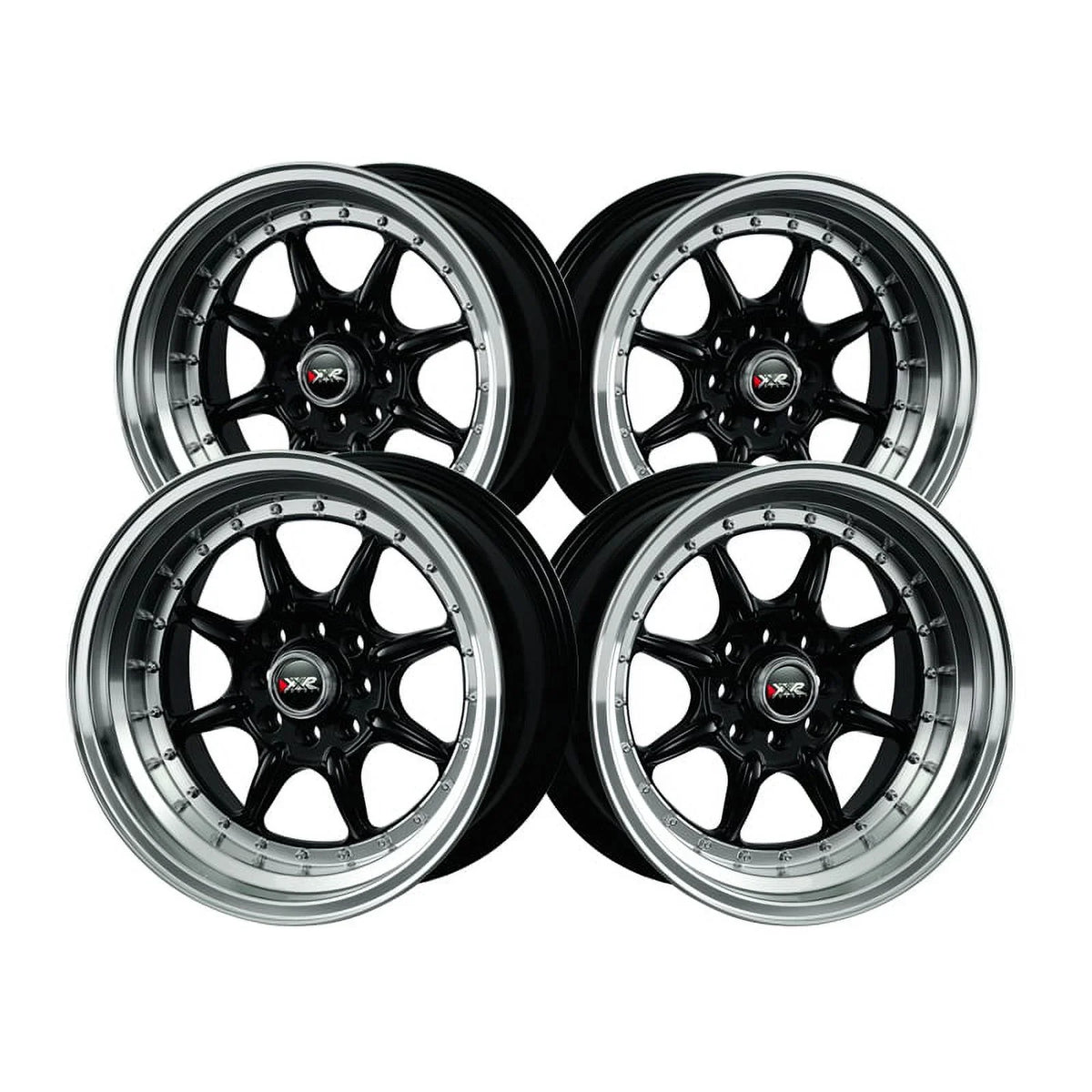 4x100 / a and Hub 20mm Offset a Wheel 73.1 XXR Black 2 with Rim 4x4.5 16 & Bore.