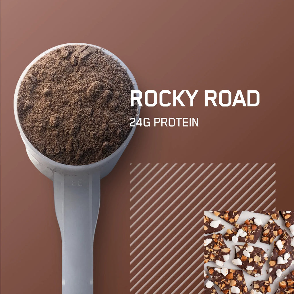 Standard 28 100% Gold Rocky Powder, Whey 2 Protein Servings Nutrition, lb, Optimum Road,