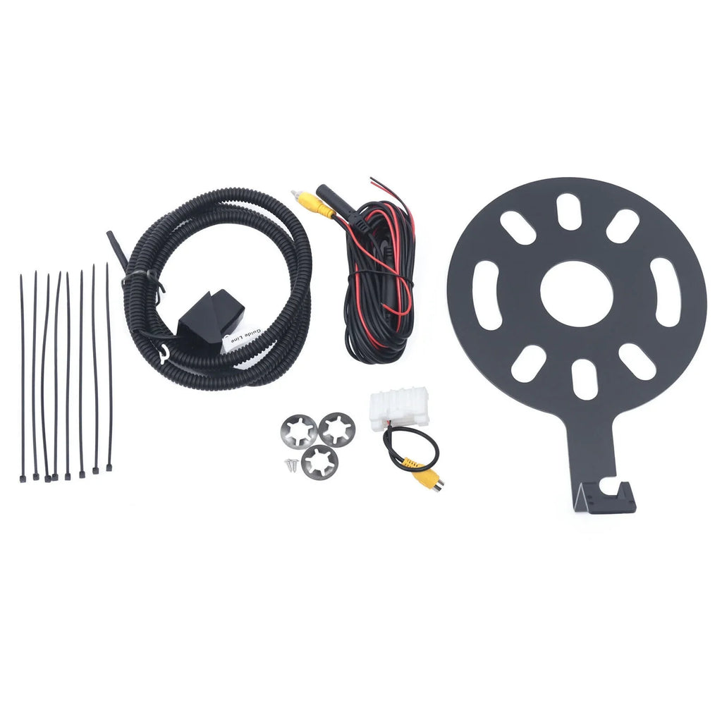 170° Camera View JK ZhdnBhnos for 2007-2017 Spare Wrangler Mount Jeep Backup Bracket Tire Kit Rear