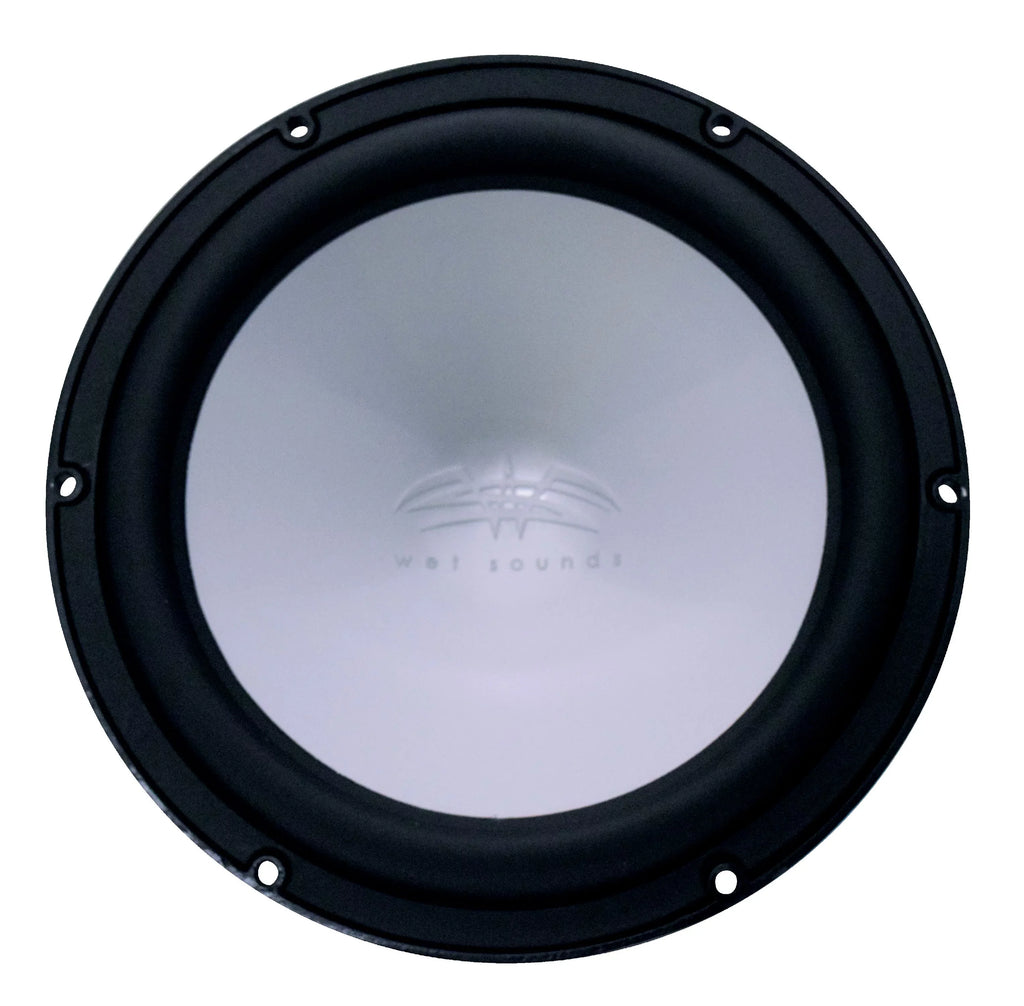 Face Black Grill Ring SW Closed High with Grill Wet Sounds & Black Sub Revo Power 10" - REVO10 Subwoofer LED & S4-B