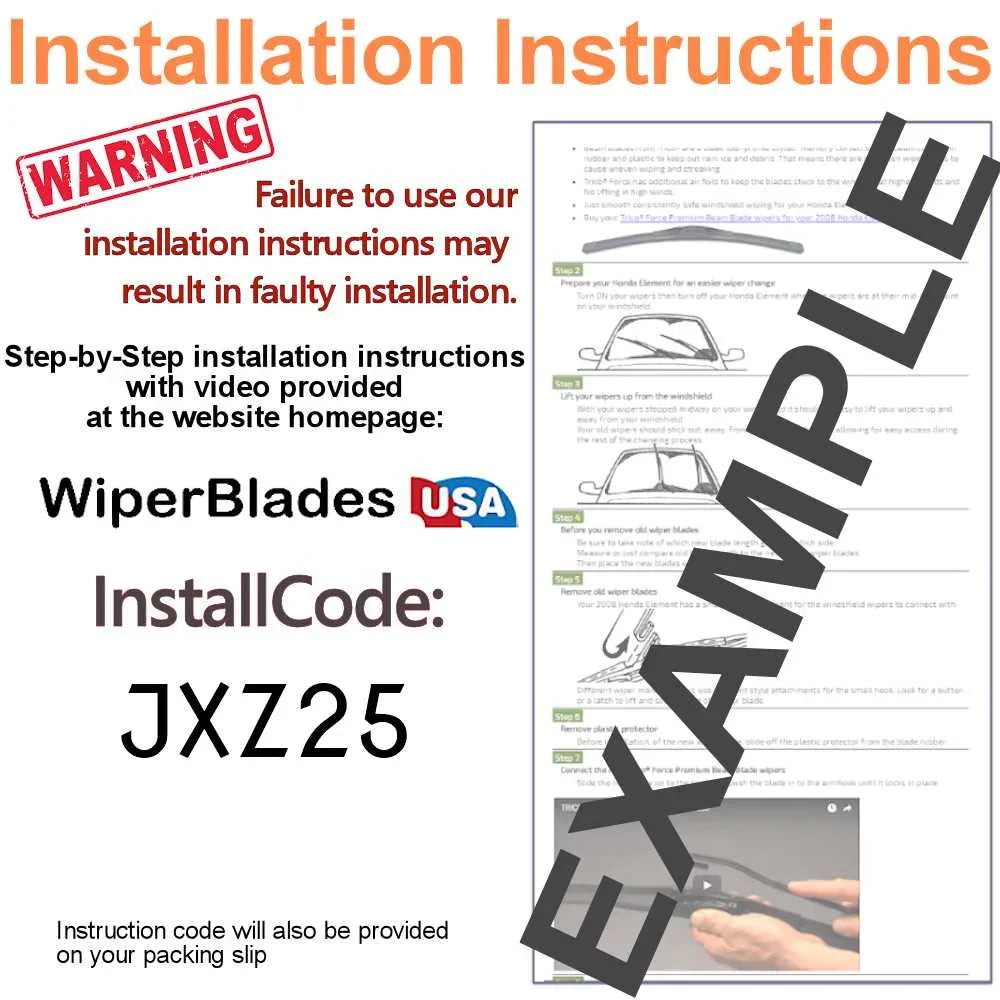 2019 Performance Wipers Wiper w/Rear Buick (Set 3) of Beam Enclave
