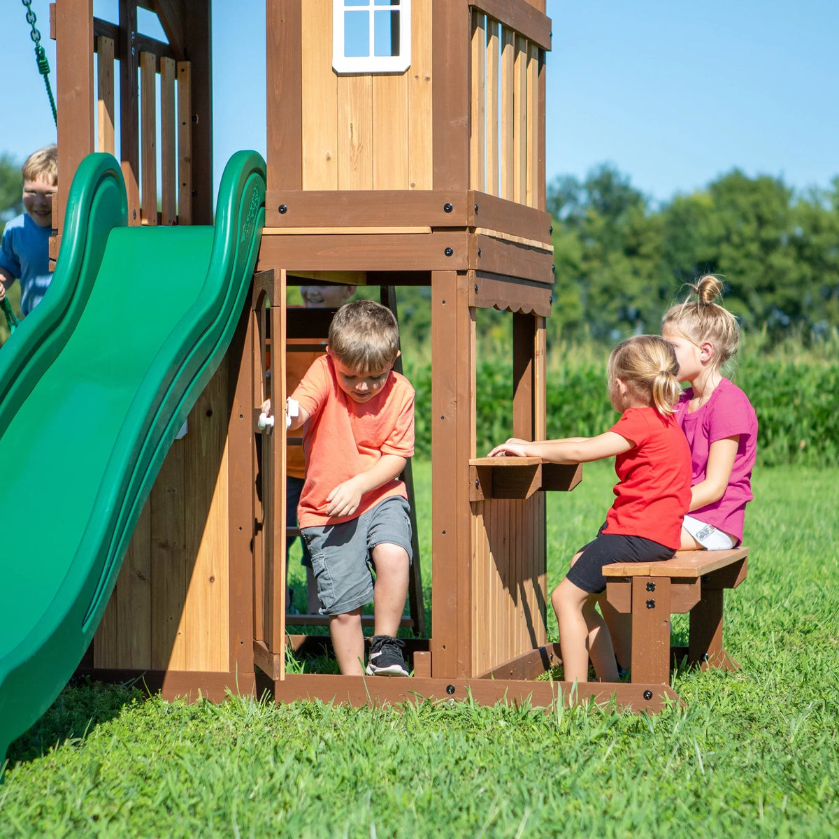 Discovery Backyard Swing Lakewood Set