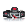 12V 0.375 ft. ft. lbs VR 90 Winch in with x Remote - Rope EVO-8 Fairlead Kit Warn 12 Steel 8K
