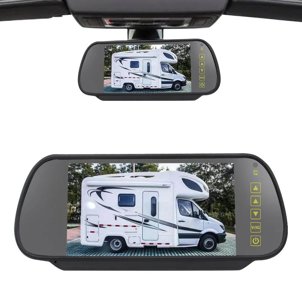 Sazoley 7 7 Dazzduo Camera, LED for Backup Dabey ERYUE Brake , 7 Backup Monitor Brake N Mercedes-Benz Vans in 7 Light with Sprinter Mercedes- 7 Compatible Parking Camera XIXIAN Crafter Fesjoy Light