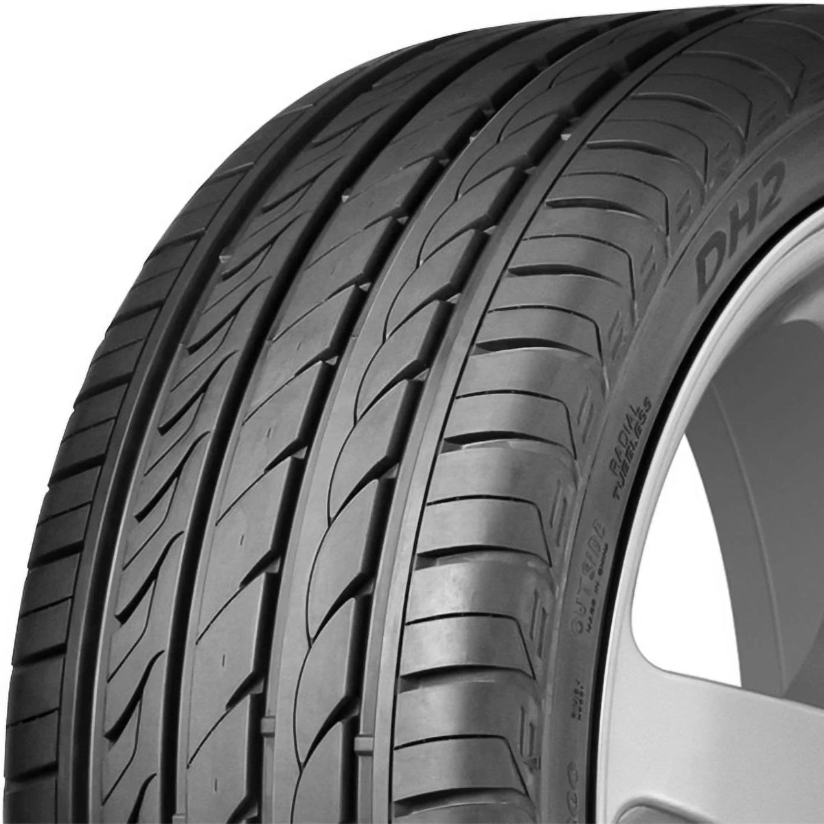 Ford 2015-23 High DH2 Ford Performance XL A/S Mustang EcoBoost Mustang Tire 255/40R19 Premium All Delinte Fits: GT, 2014 Season 101Y