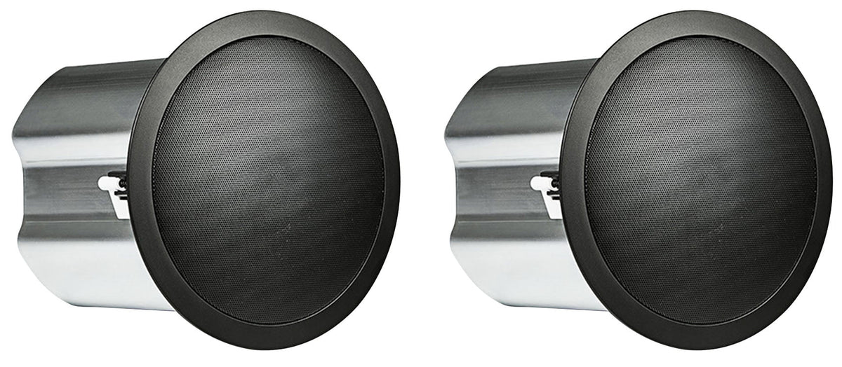 Multi Room Matrix System Ceiling (10) Speakers JBL 4-Zone 70v Audio Black w/