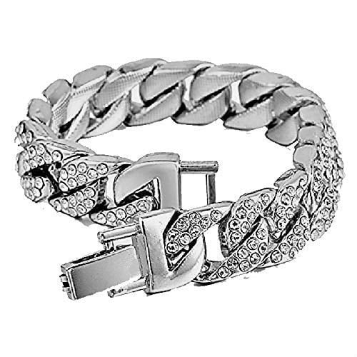 Big Hop Blue Watch SLV MB Inspired Bling Out by ST10311 on - - Rhinestones Men's -C Hip Blast Raymond Charles Iced Timepiece- Diamond