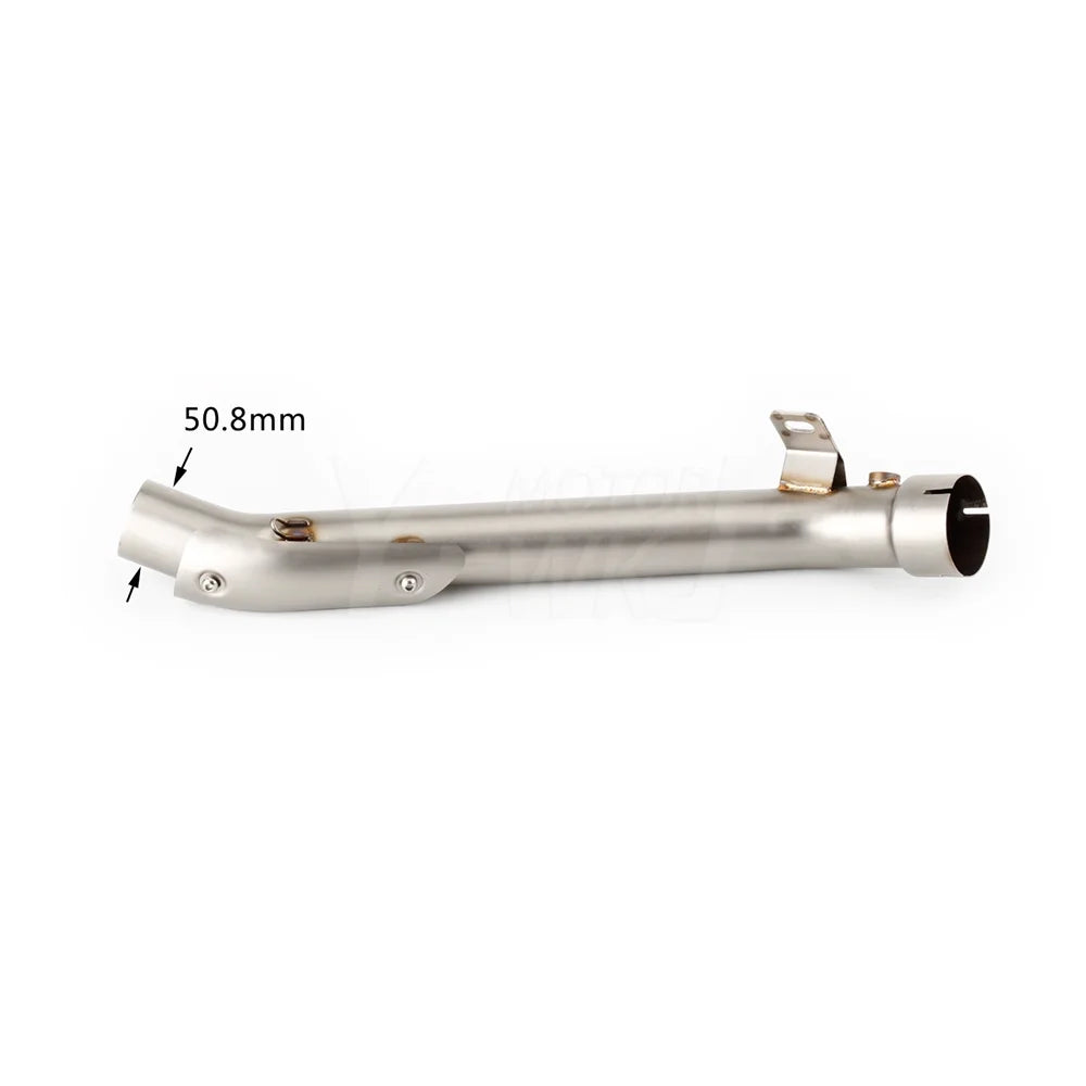 2008 GSX-R1000 Link Muffler Exhaust Middle GSXR1000 2007 Motorcycle Pipe, 1-Set For Suzuki XLYWKJ Pipe
