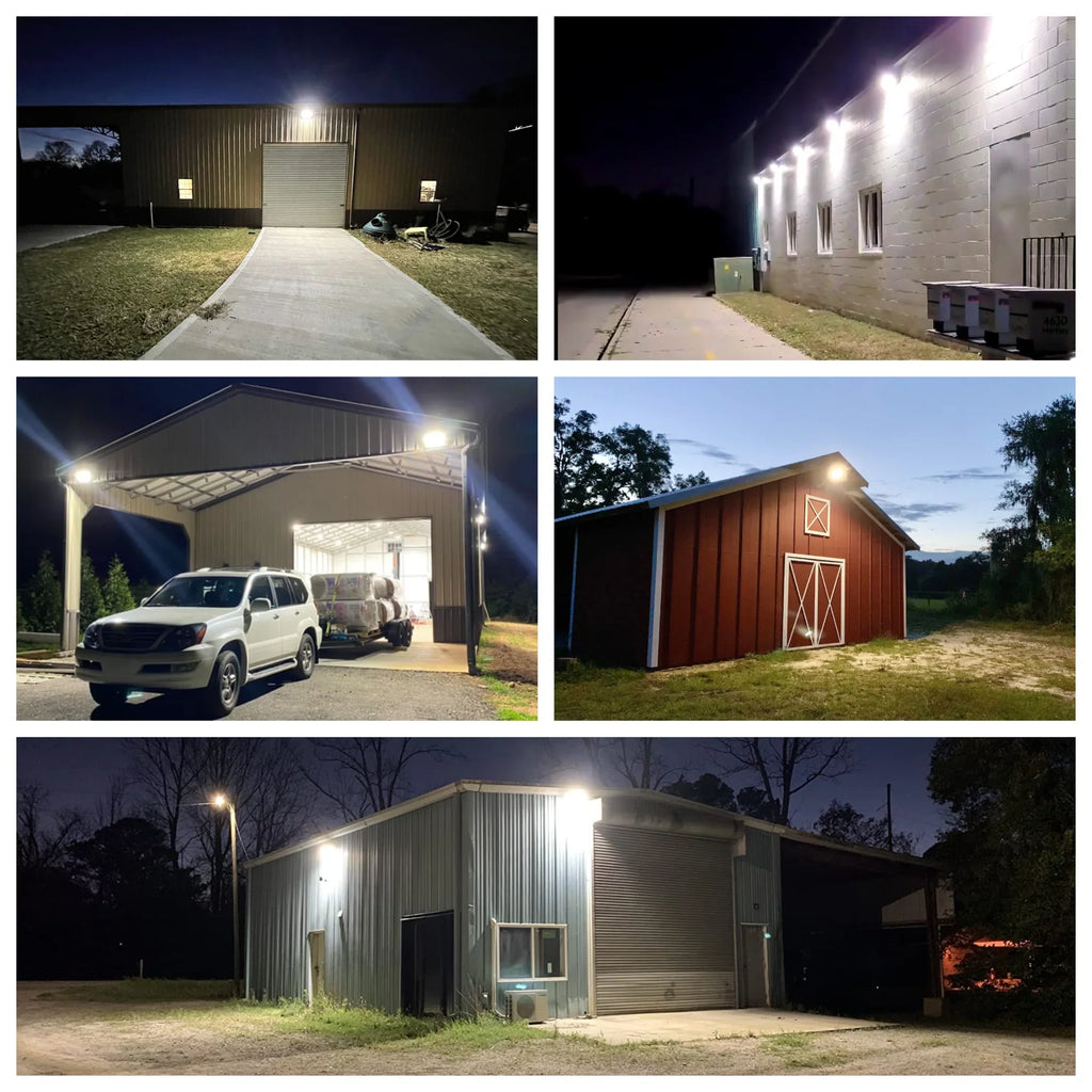 100-277VAC, LED 5000K, Outdoor Wall Weather 40W Light, Pack 5000 Lumens, Resistant, , UL/DLC Antec IP65